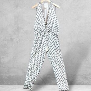 Flannel Australia Women's  Floral Jumpsuit size 100% Viscose Summer size‎ 1 E.S.
